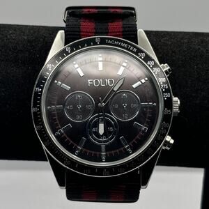 Silver Folio Men's Watch